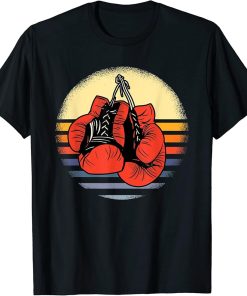 Great Vintage Boxing Gloves Boxing Gift Boxing T-Shirt