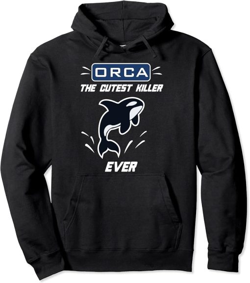 Marysville Washington Orca the cutest killer ever t-shirt Pullover Hoodie